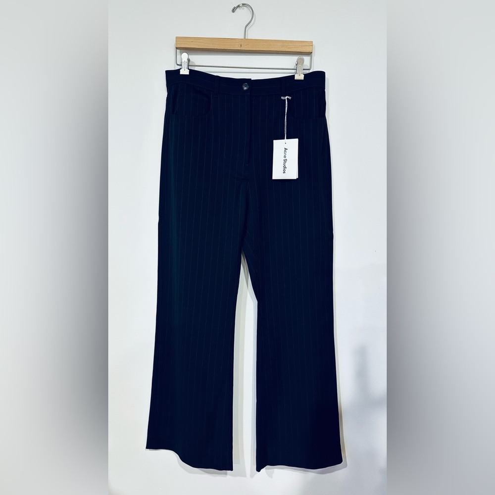 Acne Studios Pinstripe Trouser Pants Size US 8 - Picture 8 of 11